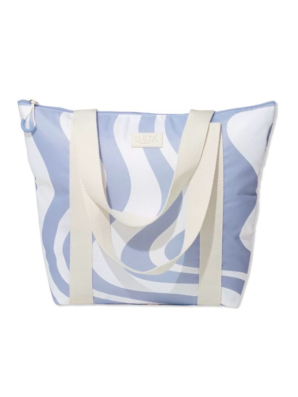 NWT! Ulta Insulated Tote Bag Light Blue and White